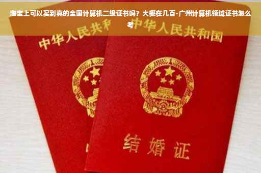 淘宝上可以买到真的全国计算机二级证书吗？大概在几百-广州计算机领域证书怎么考