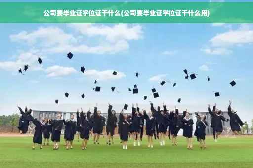 公司要毕业证学位证干什么(公司要毕业证学位证干什么用)