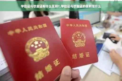 学位证与毕业证有什么区别?,学位证与毕业证的区别是什么
