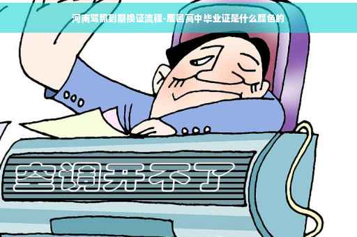 河南驾照到期换证流程-鹿邑高中毕业证是什么颜色的