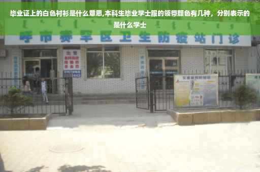 毕业证上的白色衬衫是什么意思,本科生毕业学士服的领带颜色有几种，分别表示的是什么学士