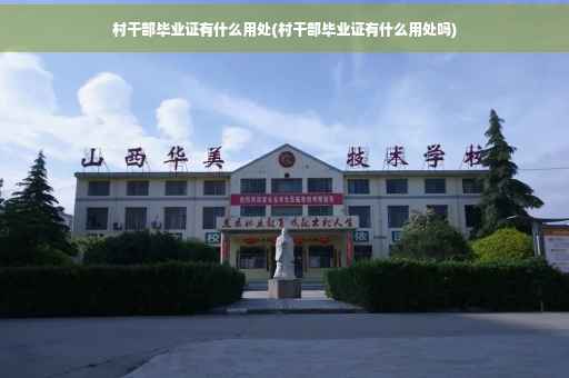村干部毕业证有什么用处(村干部毕业证有什么用处吗)
