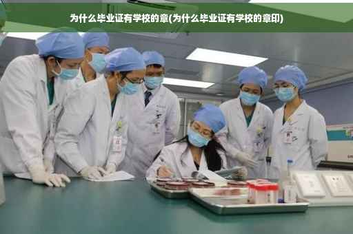 为什么毕业证有学校的章(为什么毕业证有学校的章印)