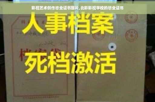 影视艺术创作毕业证书图片,北影影视学校的毕业证书