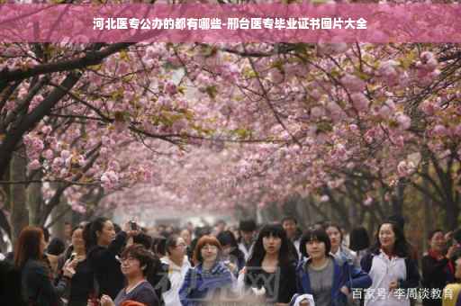 河北医专公办的都有哪些-邢台医专毕业证书图片大全