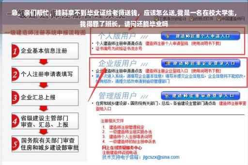 急，亲们帮忙，挂科拿不到毕业证给老师送钱，应该怎么送,我是一名在校大学生，我得罪了班长，请问还能毕业吗