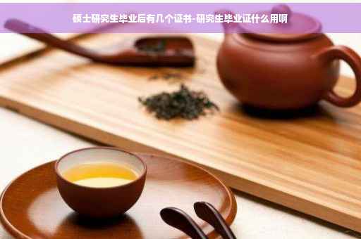 硕士研究生毕业后有几个证书-研究生毕业证什么用啊