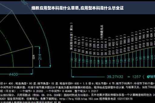 继教应用型本科是什么意思,应用型本科是什么毕业证