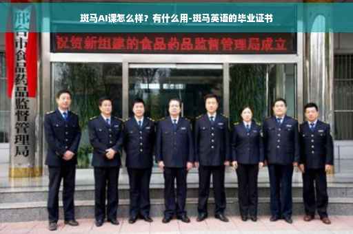 斑马AI课怎么样？有什么用-斑马英语的毕业证书