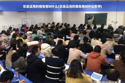毕业证用的褐色笔叫什么(毕业证用的褐色笔叫什么名字)