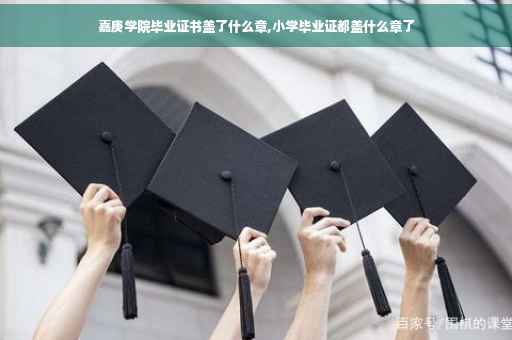 嘉庚学院毕业证书盖了什么章,小学毕业证都盖什么章了