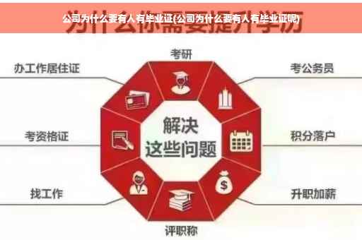 公司为什么要有人有毕业证(公司为什么要有人有毕业证呢)