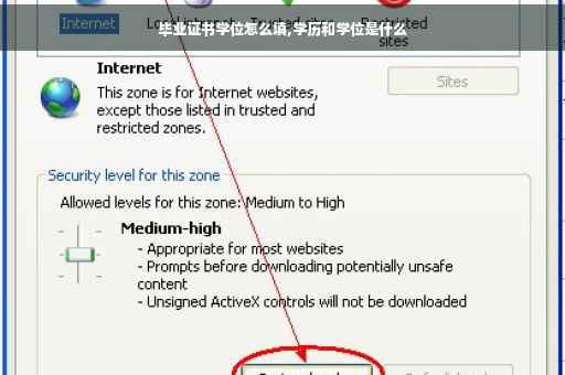 毕业证书学位怎么填,学历和学位是什么