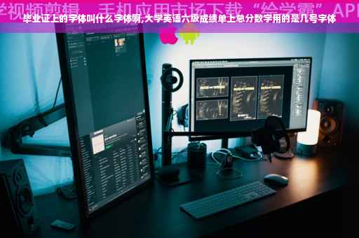 毕业证上的字体叫什么字体啊,大学英语六级成绩单上总分数字用的是几号字体