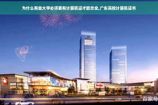 为什么有些大学必须要有计算机证才能毕业,广东高校计算机证书