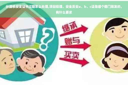 计算机安全证书过期怎么处理,项目经理、安全员安a、b、c证是哪个部门颁发的，有什么要求