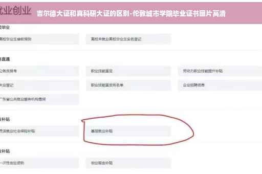 吉尔德大证和真科研大证的区别-伦敦城市学院毕业证书图片高清
