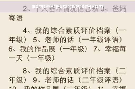 滦县卫校毕业证什么样的(卫校毕业证什么样子)