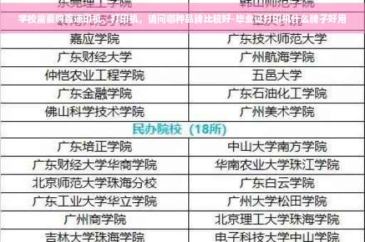 学校需要购置速印机、打印机，请问哪种品牌比较好-毕业证打印机什么牌子好用