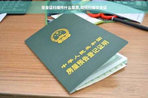 毕业证扫描件什么意思,如何扫描毕业证