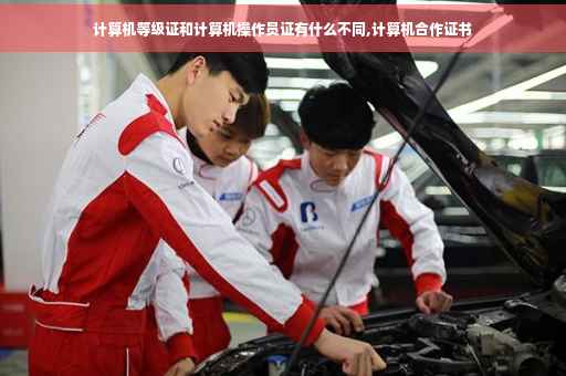 计算机等级证和计算机操作员证有什么不同,计算机合作证书