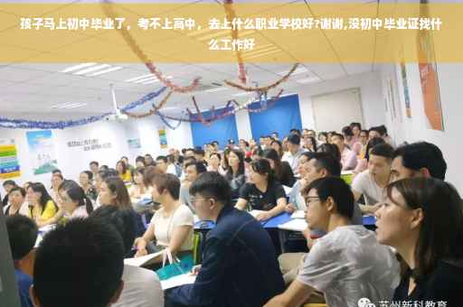 孩子马上初中毕业了，考不上高中，去上什么职业学校好?谢谢,没初中毕业证找什么工作好