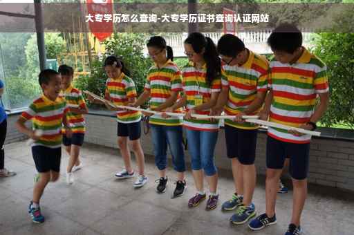 大专学历怎么查询-大专学历证书查询认证网站