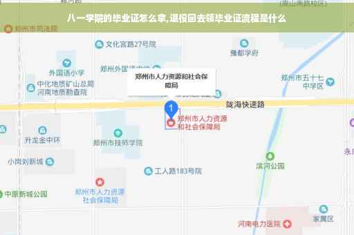八一学院的毕业证怎么拿,退役回去领毕业证流程是什么