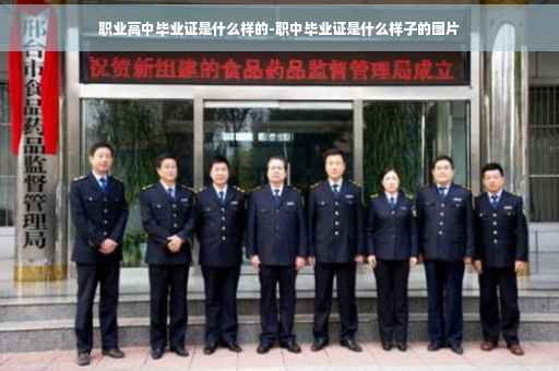 职业高中毕业证是什么样的-职中毕业证是什么样子的图片