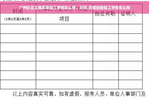 广州白云工商高级技工学校怎么样，好吗,无锡协新技工学校怎么样