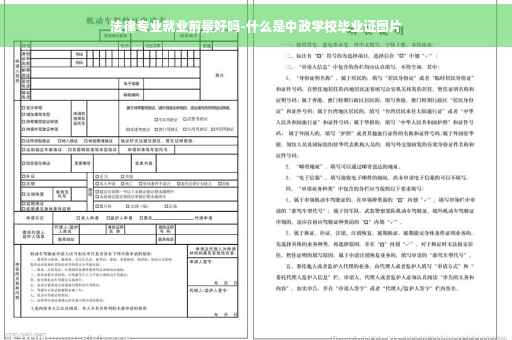 法律专业就业前景好吗-什么是中政学校毕业证图片