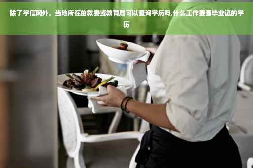 除了学信网外，当地所在的教委或教育局可以查询学历吗,什么工作要查毕业证的学历