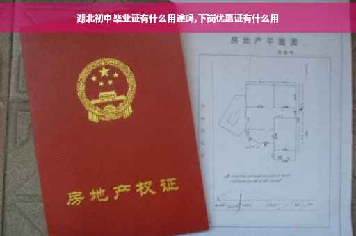 湖北初中毕业证有什么用途吗,下岗优惠证有什么用