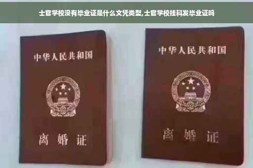 士官学校没有毕业证是什么文凭类型,士官学校挂科发毕业证吗