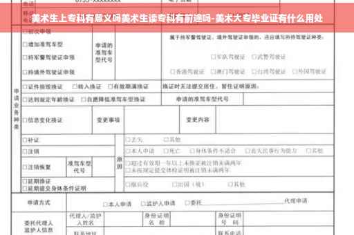 美术生上专科有意义吗美术生读专科有前途吗-美术大专毕业证有什么用处