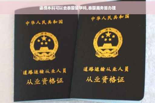 函授本科可以去泰国留学吗,泰国商务签办理