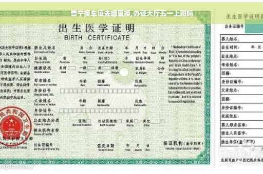 普宁换车证去哪里换,办证大厅五一上班吗