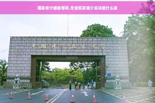理发师分哪些等级,毕业照发量少应该梳什么发