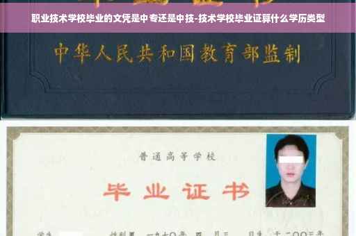 职业技术学校毕业的文凭是中专还是中技-技术学校毕业证算什么学历类型