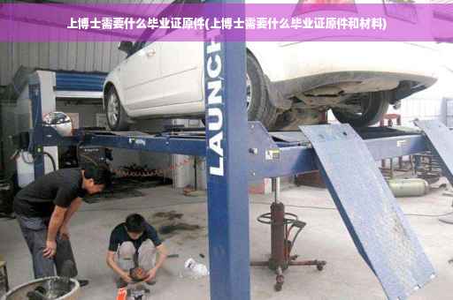 上博士需要什么毕业证原件(上博士需要什么毕业证原件和材料)