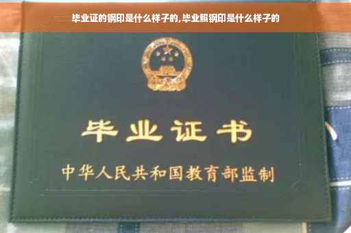 毕业证的钢印是什么样子的,毕业照钢印是什么样子的