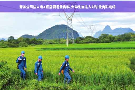 劳务公司法人考a证需要哪些资料,大学生当法人对毕业有影响吗