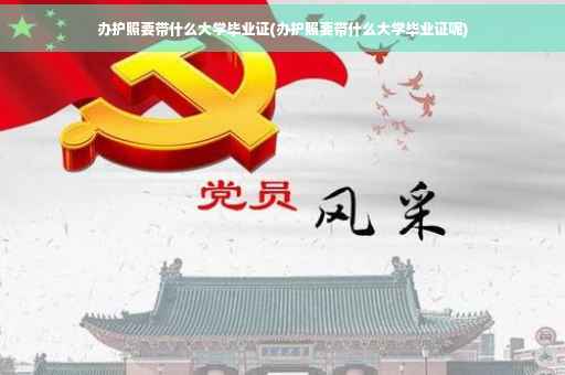 办护照要带什么大学毕业证(办护照要带什么大学毕业证呢)