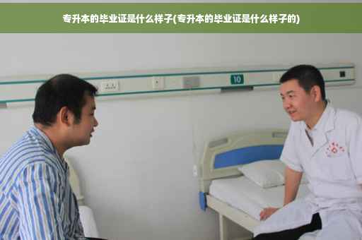 专升本的毕业证是什么样子(专升本的毕业证是什么样子的)