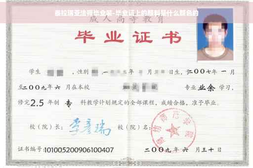 泰拉瑞亚法师毕业装-毕业证上的颜料是什么颜色的
