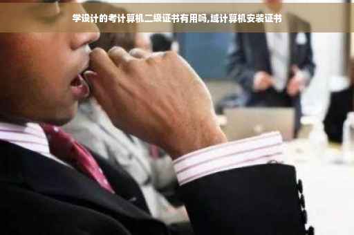 学设计的考计算机二级证书有用吗,域计算机安装证书