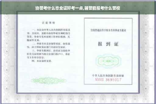 协警考什么毕业证好考一点,辅警能报考什么警校