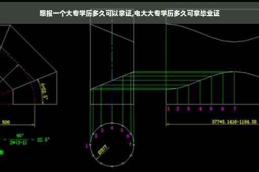 想报一个大专学历多久可以拿证,电大大专学历多久可拿毕业证