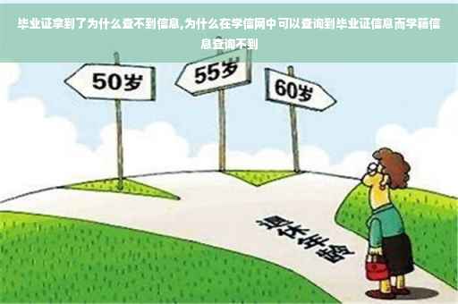 毕业证拿到了为什么查不到信息,为什么在学信网中可以查询到毕业证信息而学籍信息查询不到