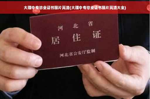 大理中专毕业证书图片高清(大理中专毕业证书图片高清大全)